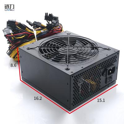 China Full PSU Lianli 1600w Voltage 110v Power Supply ATX Desktop Computer For Computer Game Case for sale