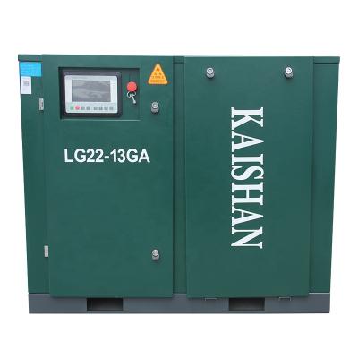 중국 Kaishan high-end product single stage LG30-8GA screw air compressor for industry factory 판매용