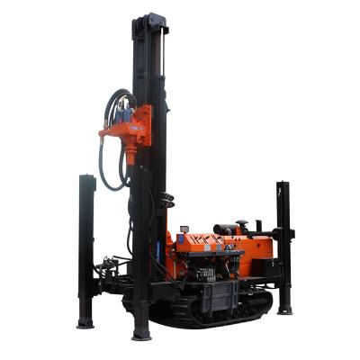 China Kaishan KW180 hydraulic drilling machine portable diesel water well drilling rig 180m for sale