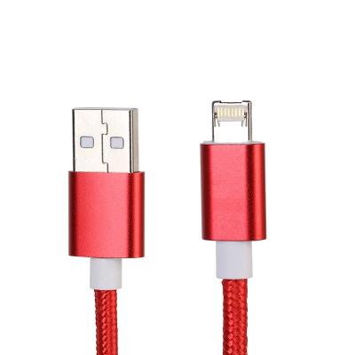 China Mobile Phone Factory Plug Direct Blind Data Cable, Universal iPhone and Android Phones for Custom Logo Braided Cable for sale