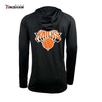 China Fashion Breathable Logo Design Basketball Hoodie Custom Made for sale