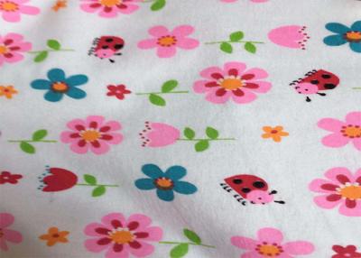 China Home Textile 150gsm Cotton Flannel Cloth Reactive Print Flannel Fabric Baby for sale