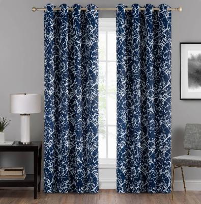 China Printed Blackout Blackout Factory Wholesale Blackout Curtains For Bedroom Curtains For Home for sale