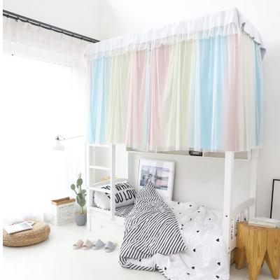 China New Style Sunshade Hanging Curtain On Student Dormitory Bed Student Bed Curtain for sale