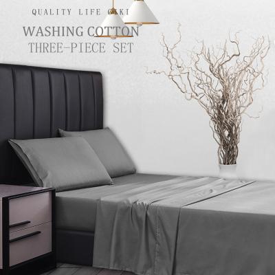 China Nondisposable Bedding Sheet Set - Microfiber Brushed 4 Piece Queen Bedding - Shrinkage - Fade Resistant - Soft Sheets - Easy Care (Queen, for sale