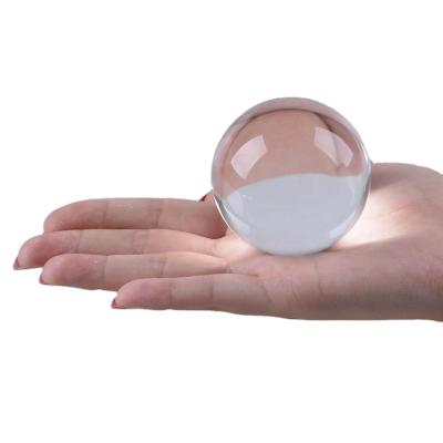 China China 60mm Magic Crystal Ball Sphere For Massage Decoration Crystal Glass Ball Photography Body Prop for sale