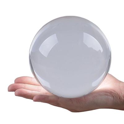 China China 120mm (4.7 inch) tall Crystal Divination Ball Photography Props ornament crystal ball sphere for sale