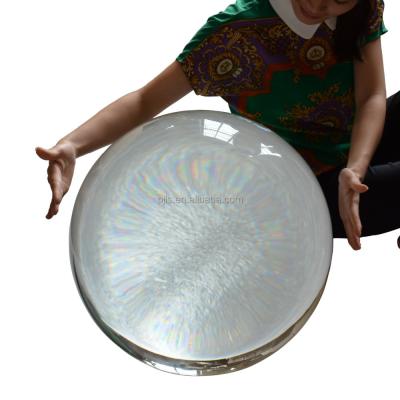 China Big Size K9 300mm Huge Clear Color Crystal Ball For Gift From China for sale