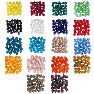 China 540pcs 8mm Crystal Bicone Beads Glass DIY Beads for Jewelry Making Necklace Bracelet Earring Accessories for sale