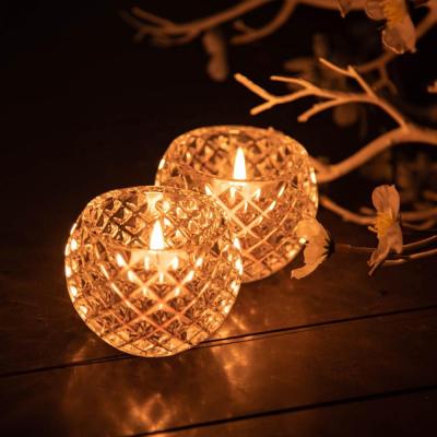 China Dining Table Glass Votive Clear Centerpiece Tealight Bars Candle Holders Wedding Party Candelabra Housewarming Decorative Centerpiece for sale