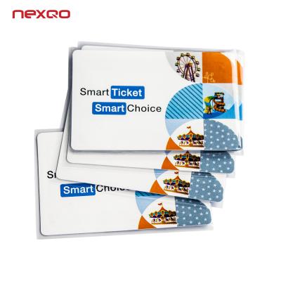 China Public Transport / NFC Printable Amusement Park Custom Smart Paper Ticket / Tagging / Access Control Etc. RFID for sale