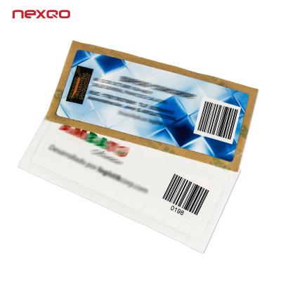 China Waterproof / Waterproof Adhesive Anti-tamper UHF RFID Windshield Label Sticker for sale