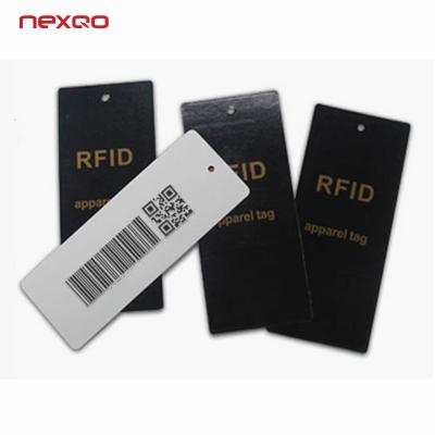 China Sustainable UHF Fabric Tag Clothes Tags Clothing RFID Tags Clothing Hang Tags for sale