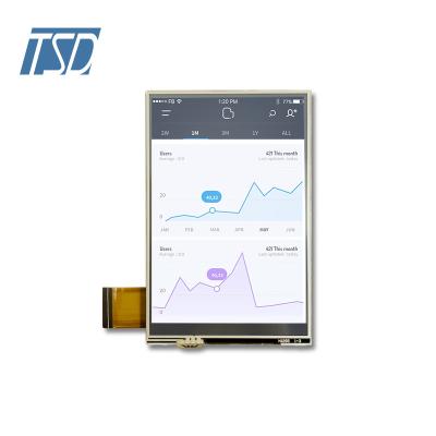 China Custom 3.5 inch lcd 320*480 3SPI+RGB18-bit resistive 3.5 inch lcd touch screen display panel interface tft screen module 3.5inch for sale