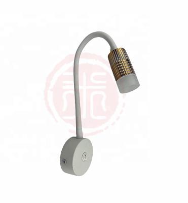 China Modern Modern 3W LED Reading Lamp on Wall Spotlights for Home Office Hotel Indoor Lights for sale