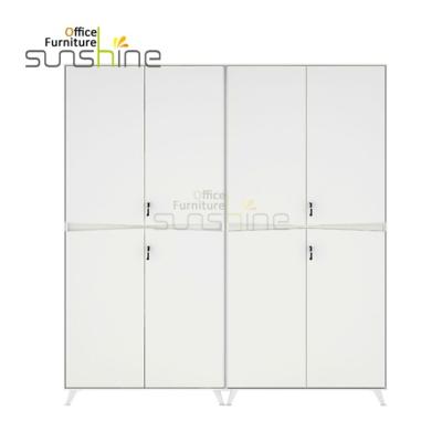 China White PANEL Office Cabinet Design Furnishes Wooden Office Filing Cabinet for sale