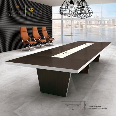 China Modern Chinese Furniture Features Wooden Office Desk Long Conference Table for sale