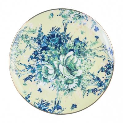 China Chunyu Dishes European Dinnerware Sustainable Custom Ceramic Wedding Charger Ceramic Dishes for sale