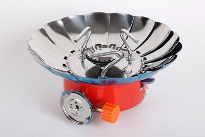 China Cold Rolled Steel Lotus Outdoor Gas Stove for sale