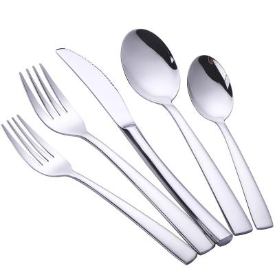 China Buyerstar Viable Black Matte Dessert Spoons Silverware Set and Forks Flatware Set Wedding Restaurant Stainless Steel Gold Flatware Set for sale