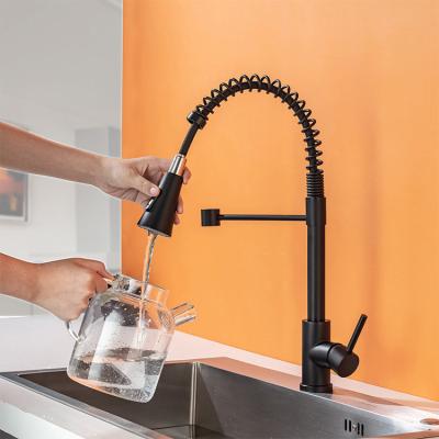 China Online Selling SUS 304 Pull Out Good Stainless Steel Kitchen Faucet Taps Mixer Tap for sale