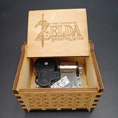 China Wholesale Running Wood The Legend of Zelda Wooden Music Box for sale