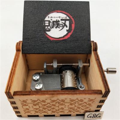 China Gift Factory Anime Products Custom Anime Music Box for sale