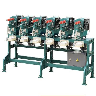 China Factory Type Small 6 Axles Hard Core Winding Machine For Sawing Wire Winder for sale