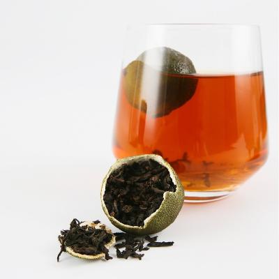 China Bagged Tea Top grade unique delicious flavored healthy Chinese Citrus orange Puerh tea diabetic tea for sale