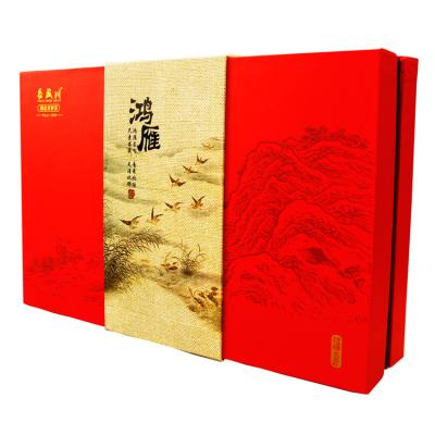 China Boxed Tea First Grade 600g Gift Set Chinese Compressed Tea Rich In Polyphenols for sale