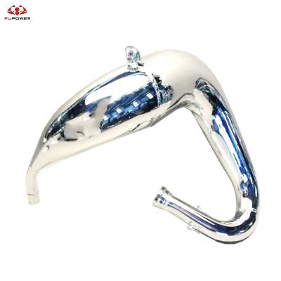 China Custom Metal For Yamaha Blaster 200 Chrome Plated Aftermarket Exhaust Pipe & Muffler 1988-2006 for sale