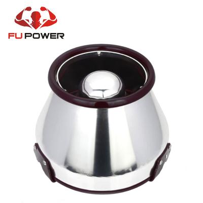 China Machinery Repair Shops High Performance Flow Cone Plug Car Intake Cold Air Filter Flow Cone Aluminum With 3 Adapters 76/89/100mm for sale