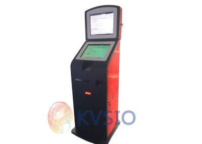 China Vending 15 Inch Dual Screen Kiosk Waterproof With Cash Recycler for sale