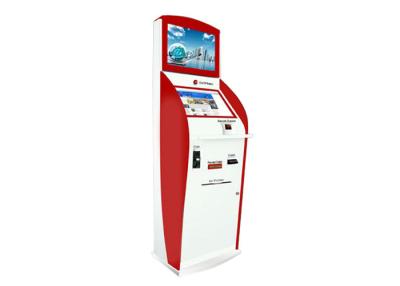 China Healthcare / Hotel Lcd Dual Screen Kiosk Free Standing for Transaction for sale