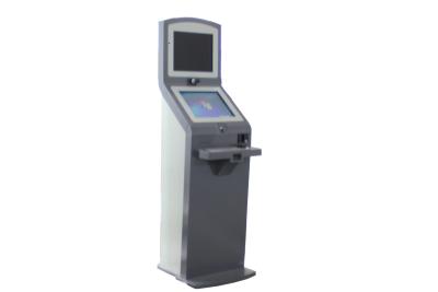 China Credit Card, Barcodeand Fingerprint Scanning Payment Dual Screen Kiosk / Kiosks for sale