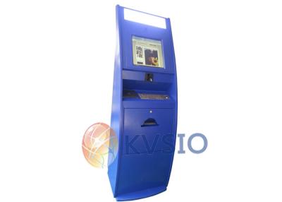 China High Precision Lobby Kiosk , Self Service Internet Bank Cash Payment Ticketing Kiosk for sale