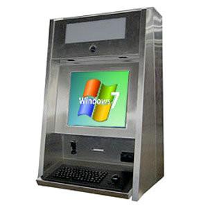 China Bank Countertop Kiosk Steel frame Account Information access for sale