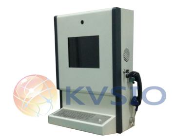 China Video Calling Wall Mounted Kiosk , Card Dispenser Machine For Bank for sale