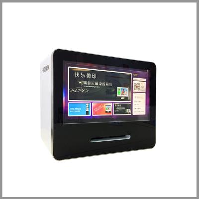 China Desktop Self Service Photo Kiosk Wireles Internet Information Access for sale