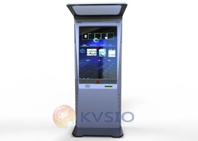 China Innovative & smart design Dual Sides Information and Payment Interactive Information Kiosk for sale