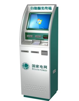 China Dust Proof Bill Payment Kiosk Fully Funcitonal Cash Dispensing for sale