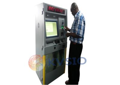 China Waterproof Bill Payment / Ticketing Kiosk , Cash And Coin Change for sale