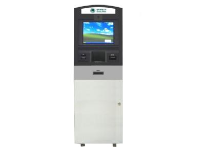 China Anti-corrosion Rugged Steel Bill Payment Kiosk High Safety Performance for sale