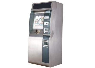 China Full Functional Banking Transaction Card Dispenser Ticket Vending Kiosk for sale