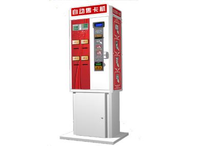 China 15 Inch LED Monitor Innovative / Smart Design Card Vending Dispenser Kiosk for sale