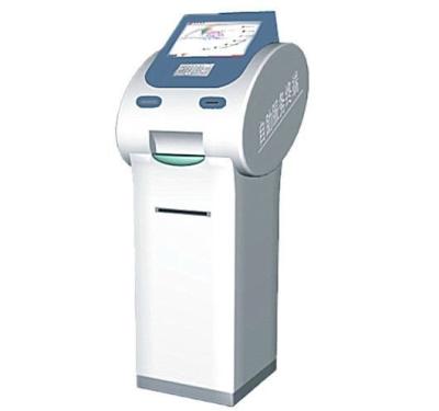 China TFT LCD monitor touch screen Cash and coin payment Lobby Retail Mall Kiosk for sale