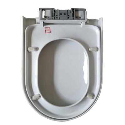 China Slow-end Toilet Seats European Standard End KJ-913A1 PP Good Quality Soft Plastic Toilet Seat Cover For Bathroom for sale