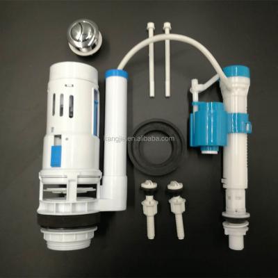 China Double-flow Toilet Tank Valve Bathroom Toilet Tank Fittings Toilet Flush Valve for sale