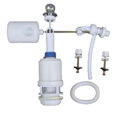 China Water Saving Hot Sale Single-Flow Push Button Valve Plastic Toilet Tank Fittings for sale