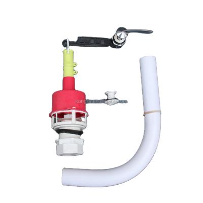 China Hot sale water saving squat pan water tank fittings pp and ABS material inlet and drain valves for sale